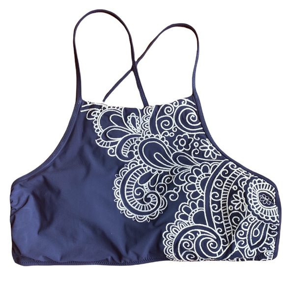 Nanette Lepore Other - Nanette Lepore Henna Stargazer High Neck Bikini Top